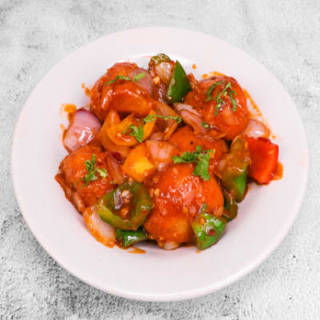 Chilly Veg Momos