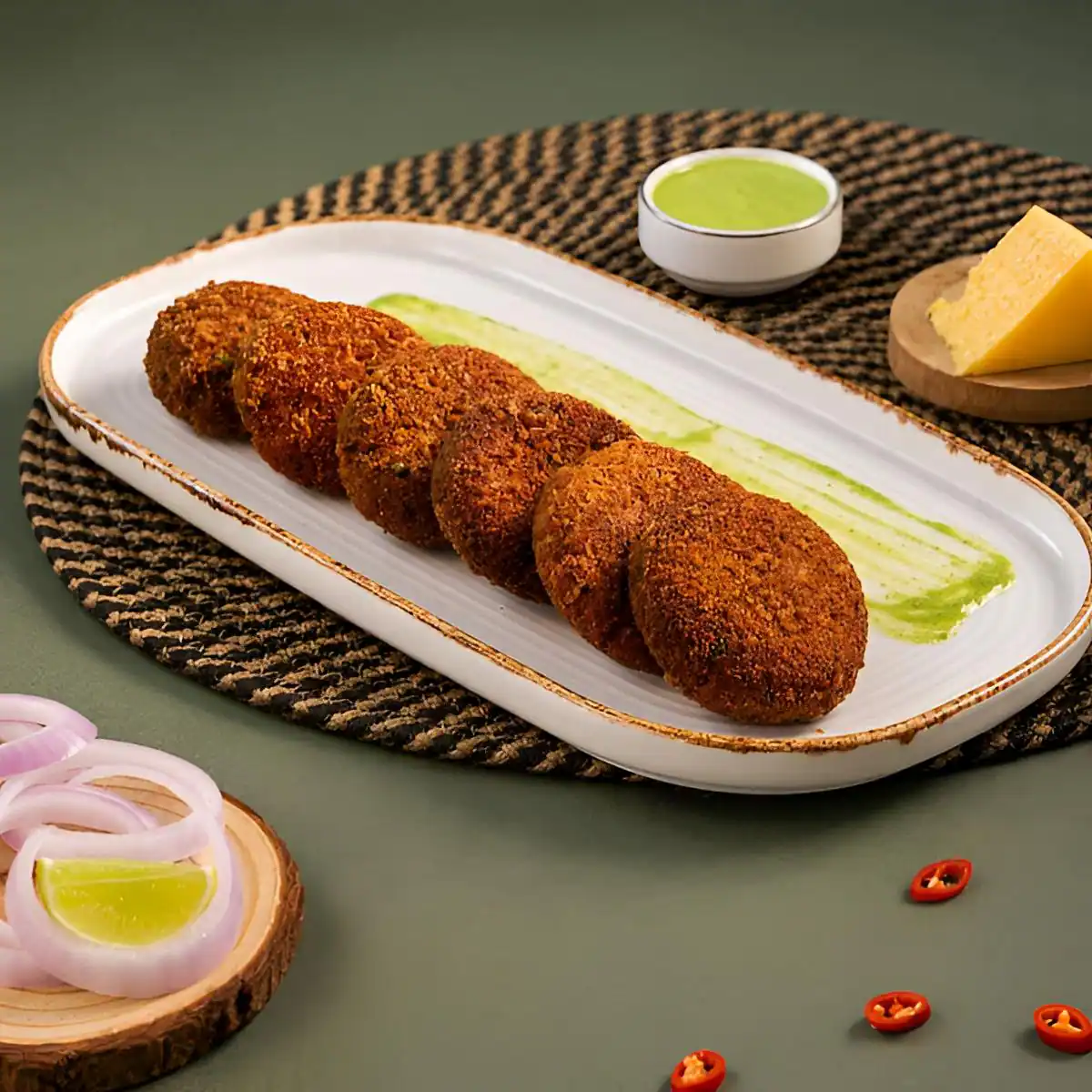 Beetroot Kebab from In The Punjab