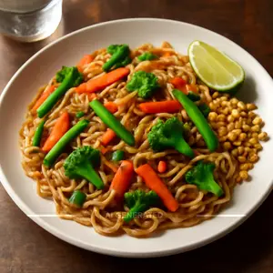 Veg chilli garlic noodles
