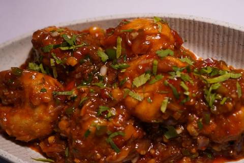 Paneer Manchurian Momos