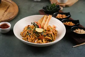 Veg Whole Wheat Thai Chilli Basil Noodles