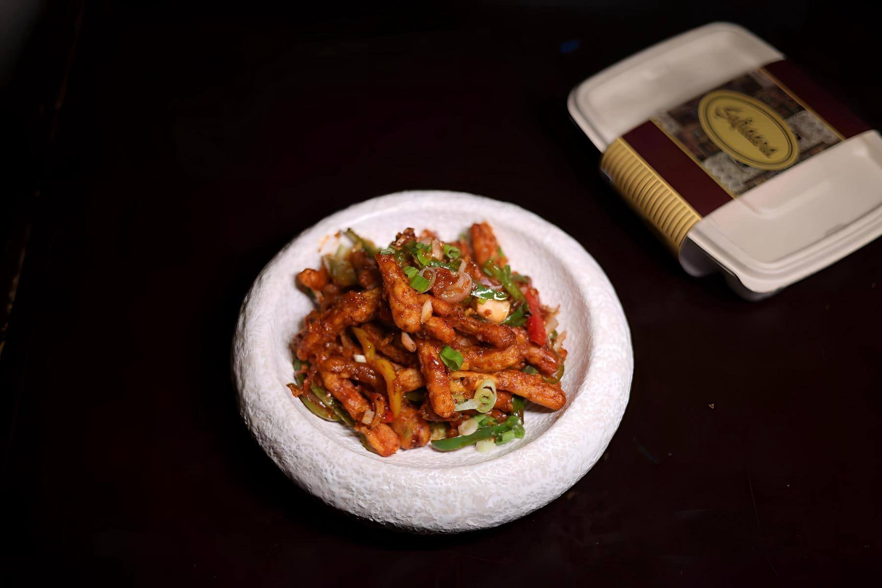 Honey Chilli Potato