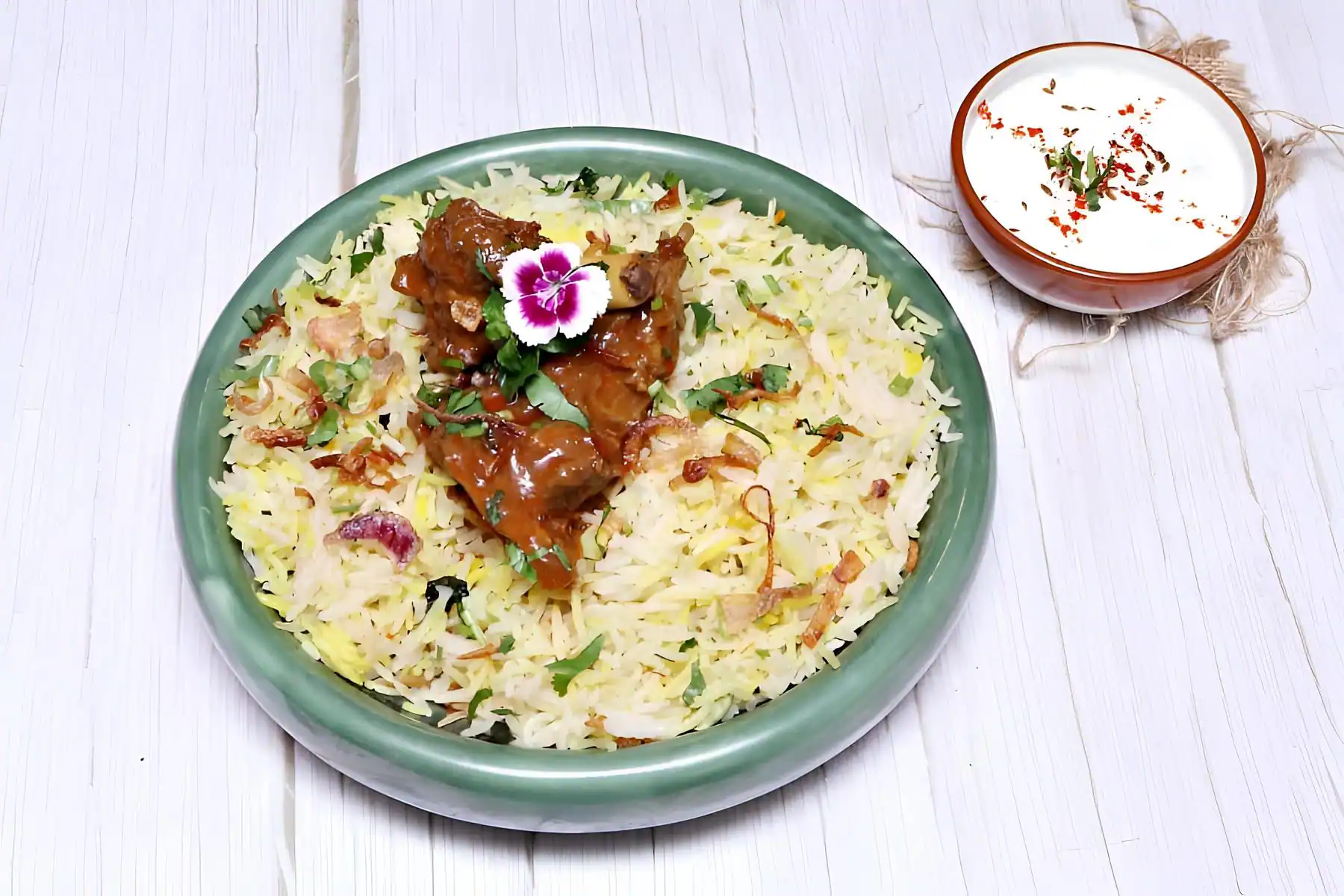 Mutton Biryani (2 Pcs)